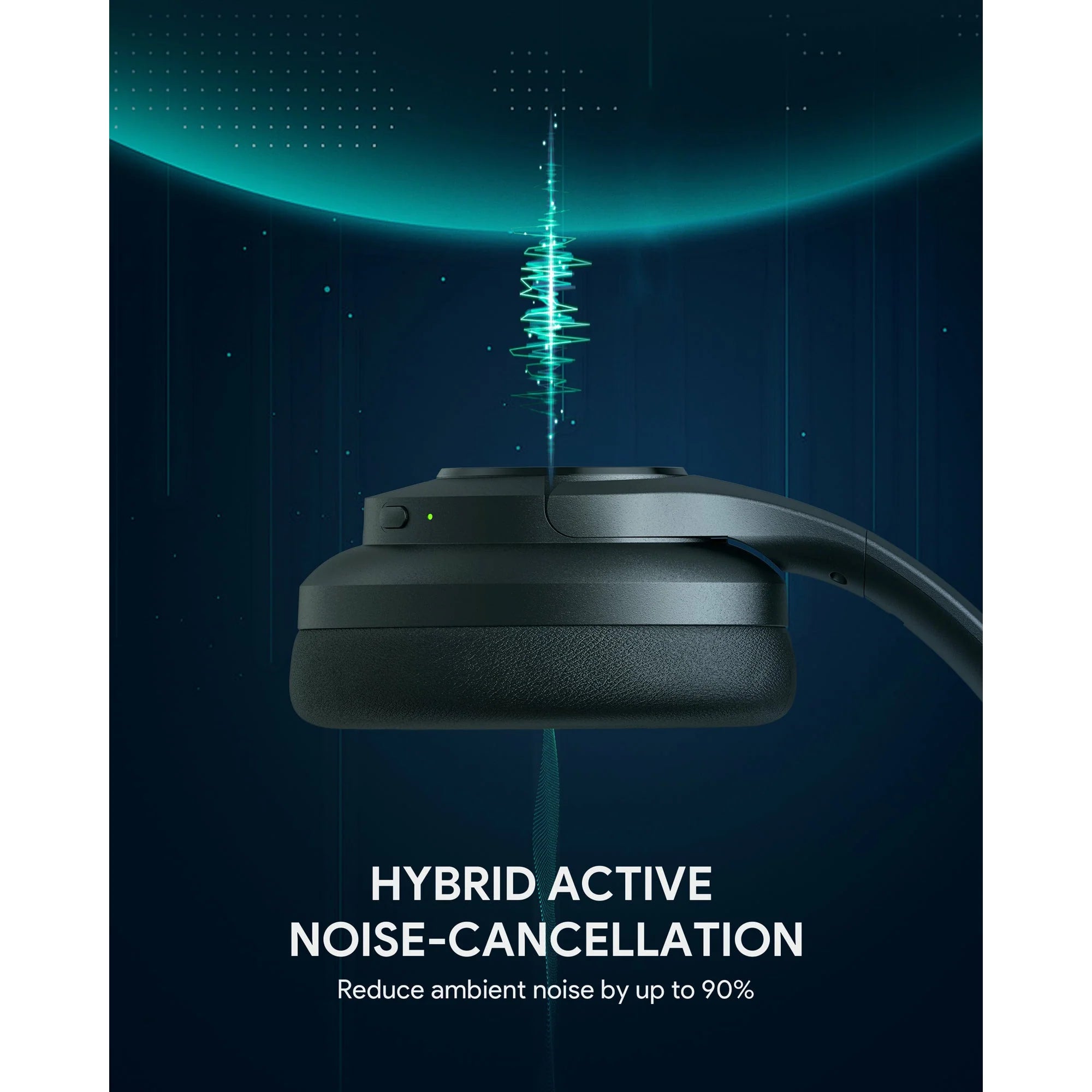 AUKEY EP-N12 Beyond Hybrid Active Noise Cancelling Headphones (New)(Sale)