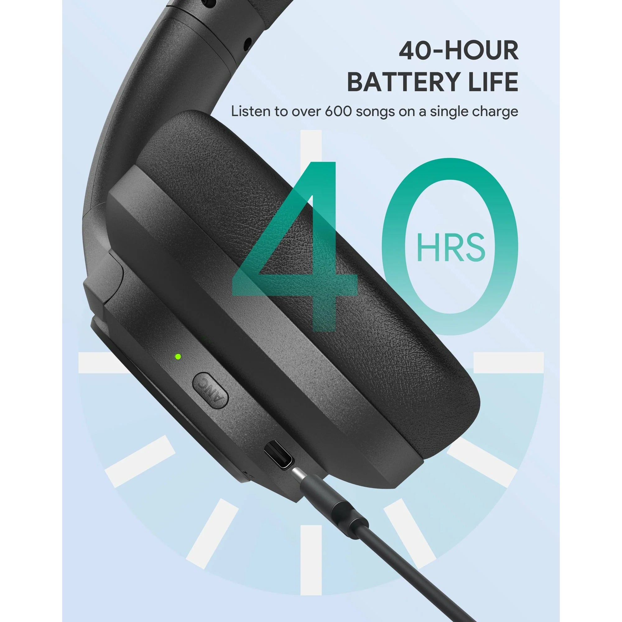 AUKEY EP-N12 Beyond Hybrid Active Noise Cancelling Headphones (New)(Sale)