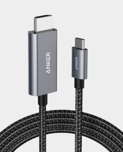Anker 311 USB-C to HDMI Nylon Cable 6ft A8730H11 – Black
