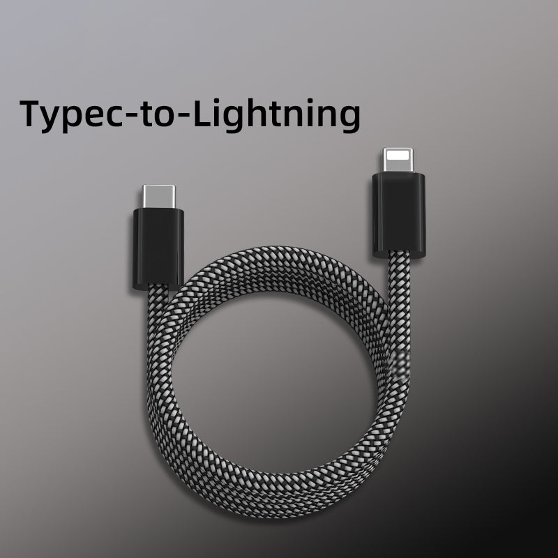 UKYEE USB C To---Magnetic Fast Charger Cable for iPhone 15 USB C To Type C Data Charging Wire for MacBook Samsung