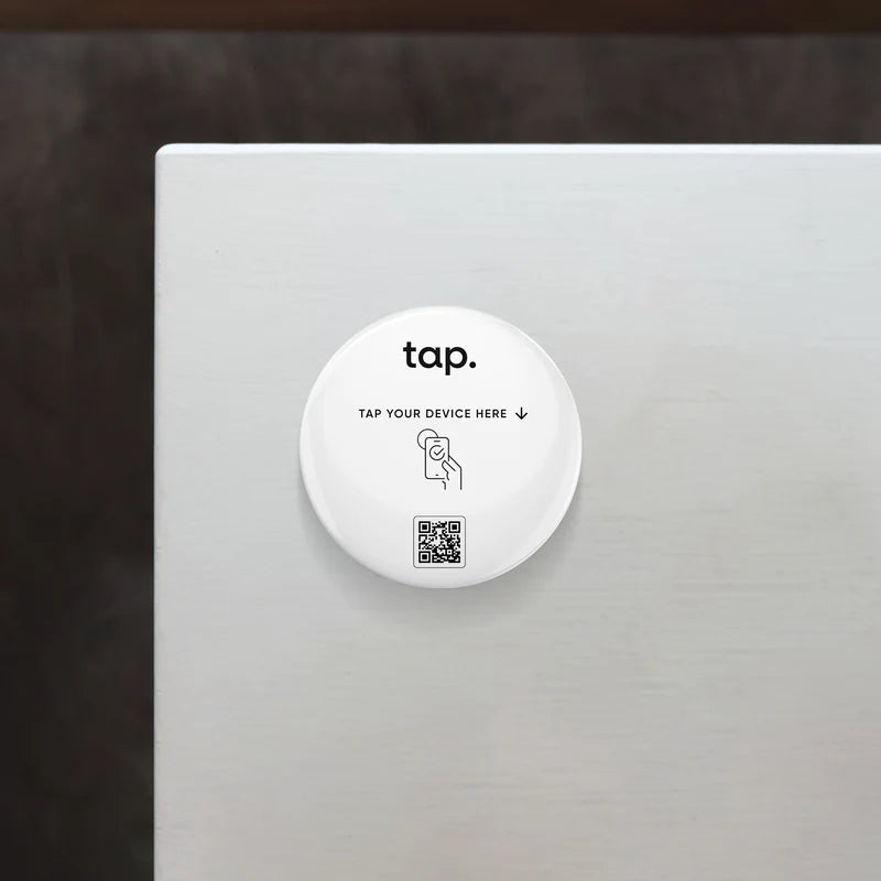 tap. XL Sticker - Share Everything With A Tap - For Small Shops & Venues