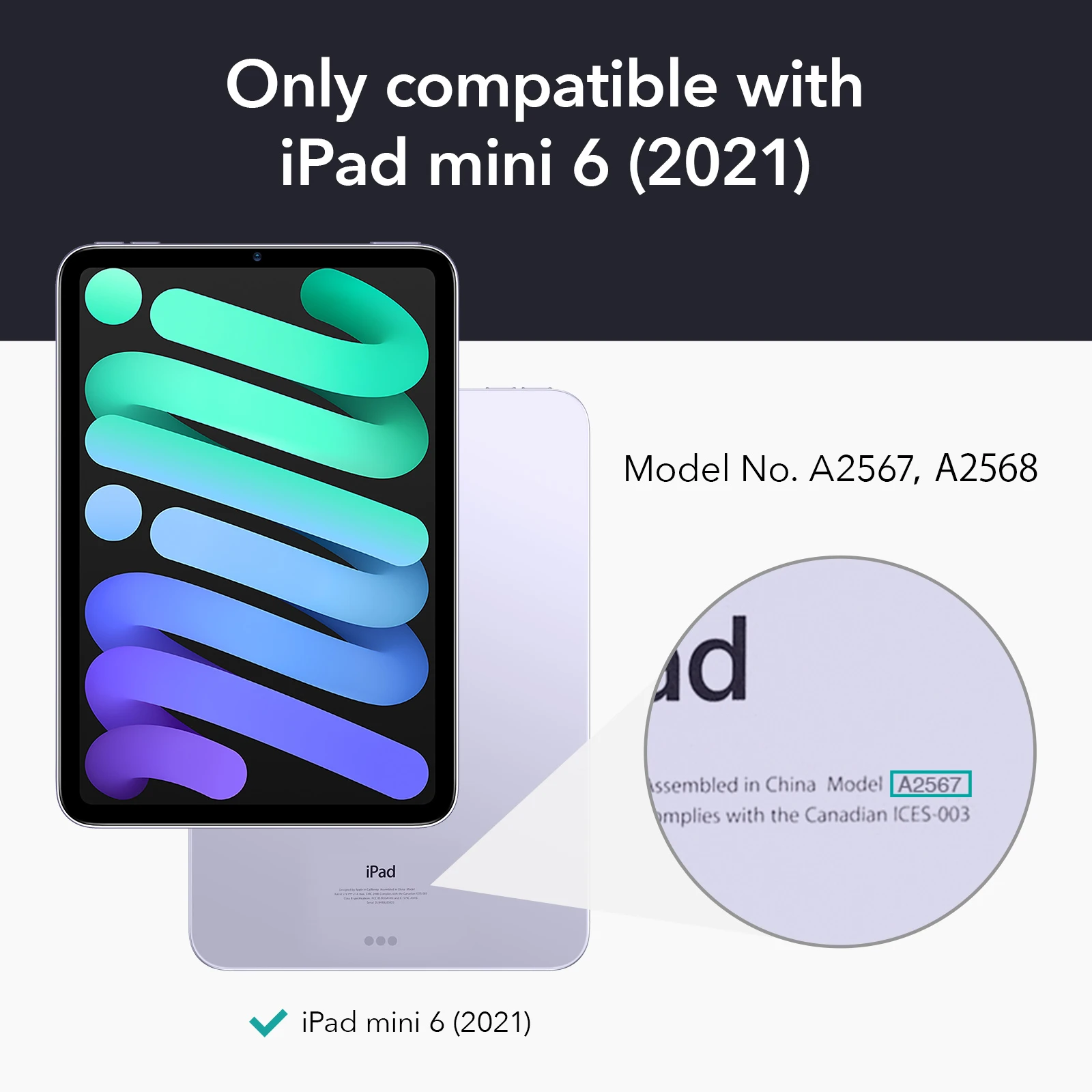 iPad mini 6 2021 Rebound Magnetic Case (Sale)