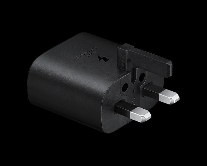 SAMSUNG EPTA800NBEGAE TRAVEL ADAPTER (25 W) WITHOUT CABLE BLACK NEW (sale)