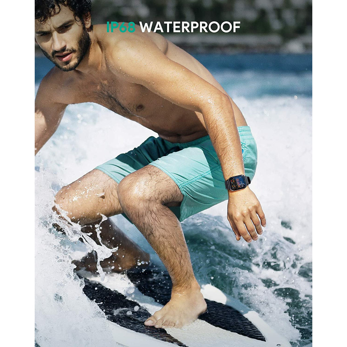 AUKEY Smartwatch Fitness Tracker 12 Activity Modes IPX6 Waterproof ( AUKEY LS02 ) New