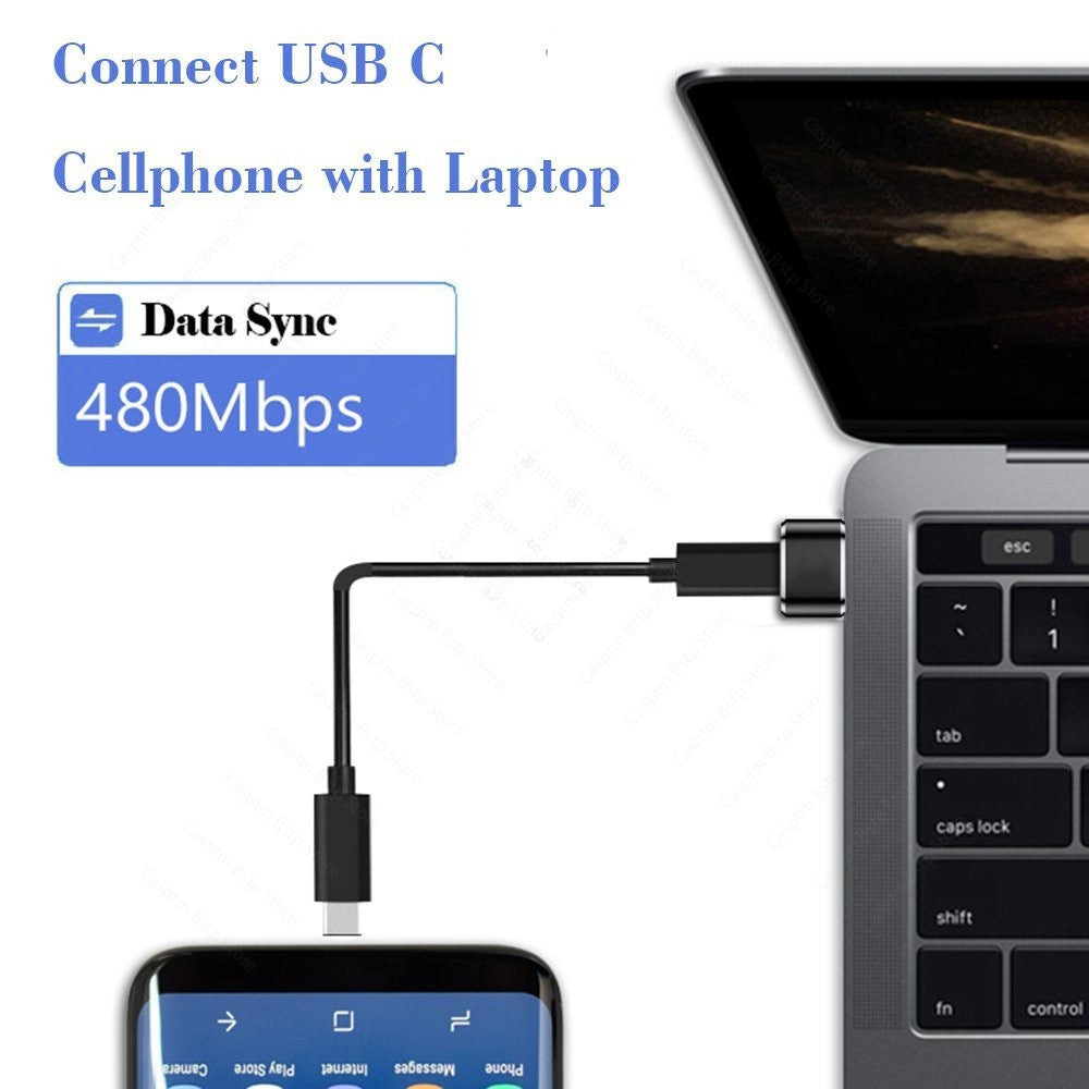 USB OTG To Type C Adapter ( Sale )