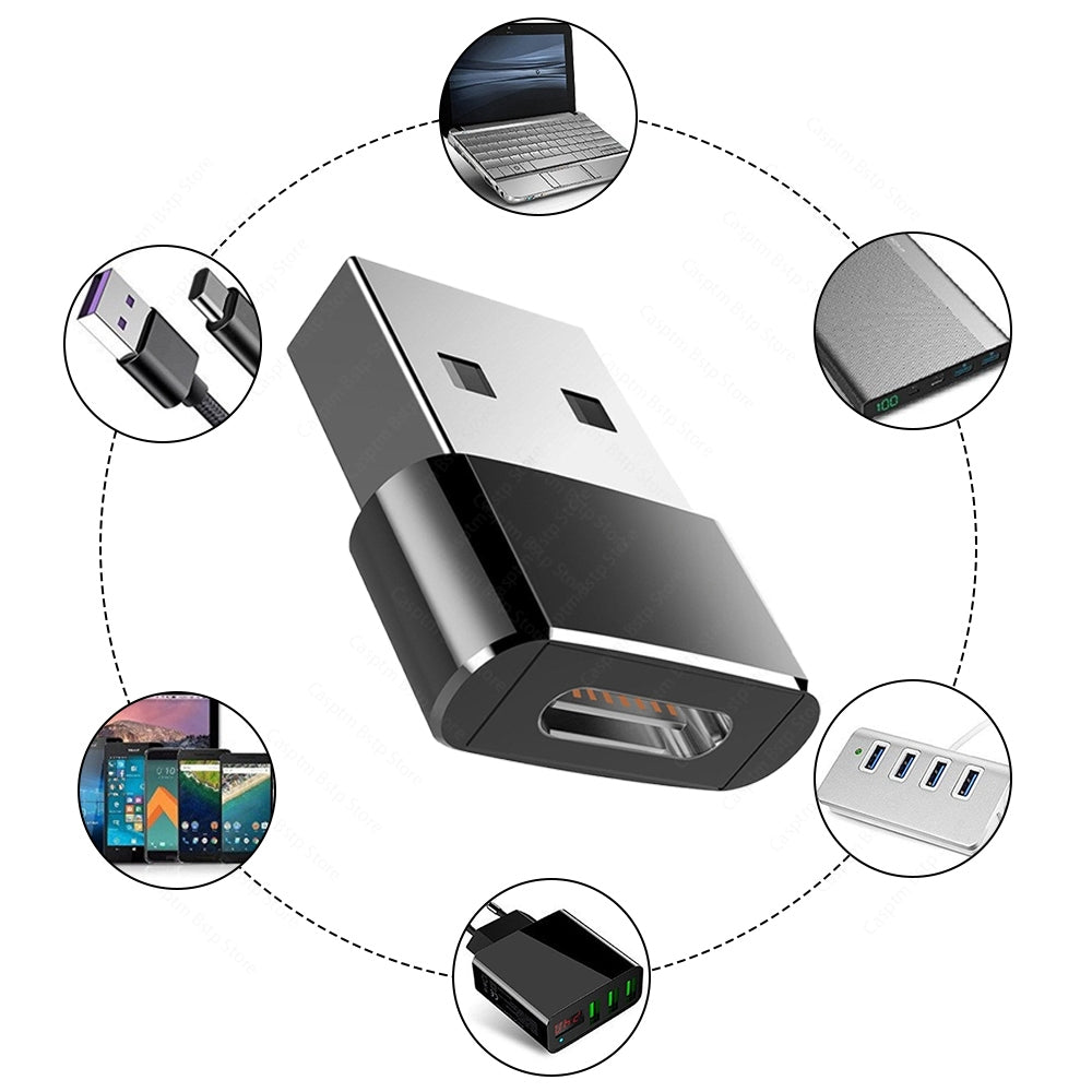 USB OTG To Type C Adapter ( Sale )